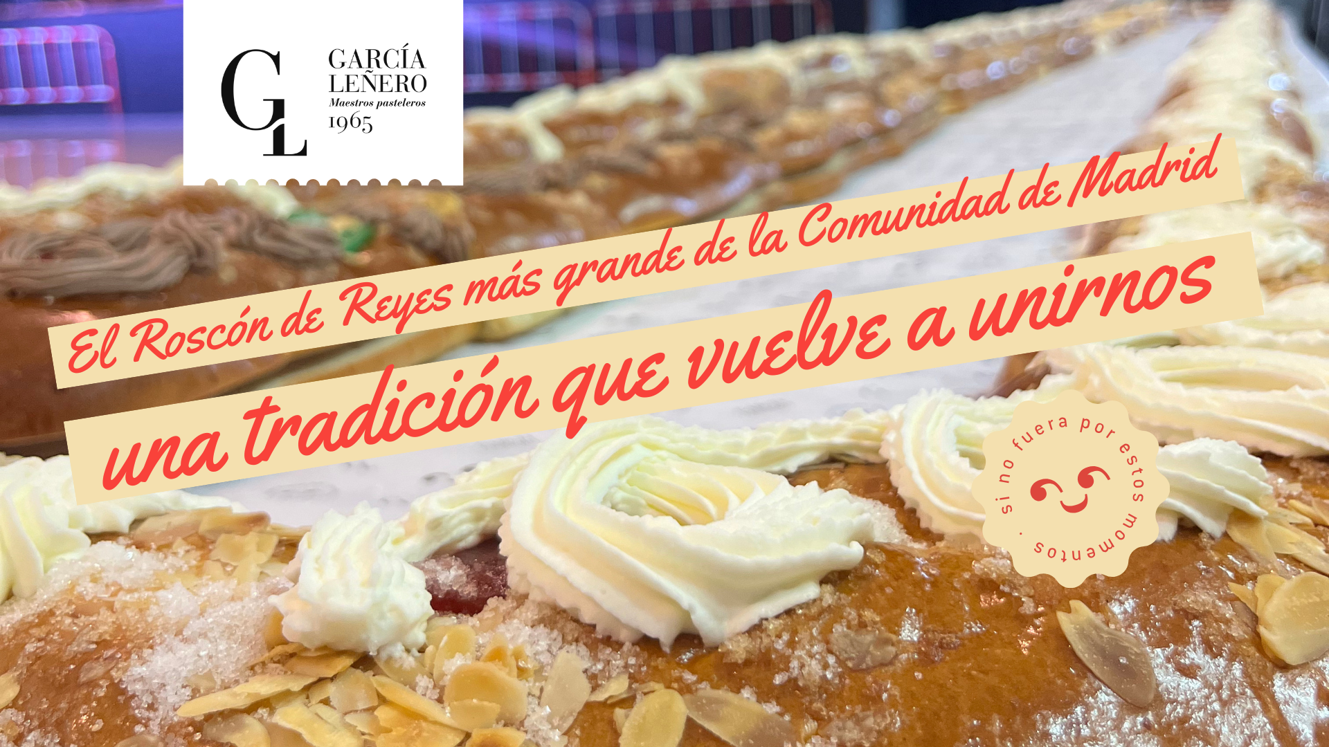 Roscón de Reyes gigante de García Leñero en Torres de la Alameda